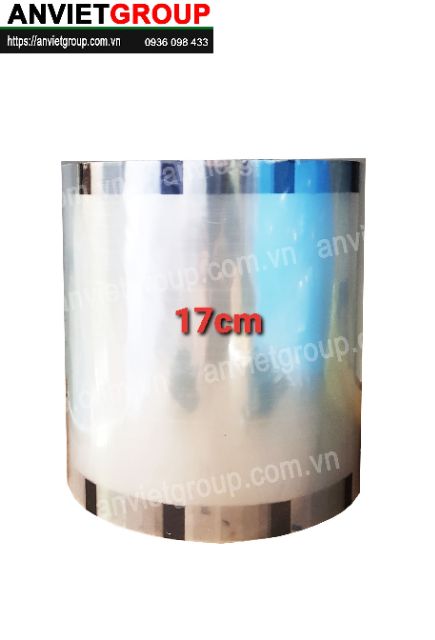 Cuộn màng keo nhựa nilon giấy bóng dán đậy dập ép miệng ly cốc, hộp, tô bát An Việt 13 15 16 17 22cm - TRONG KHÔNG HÌNH