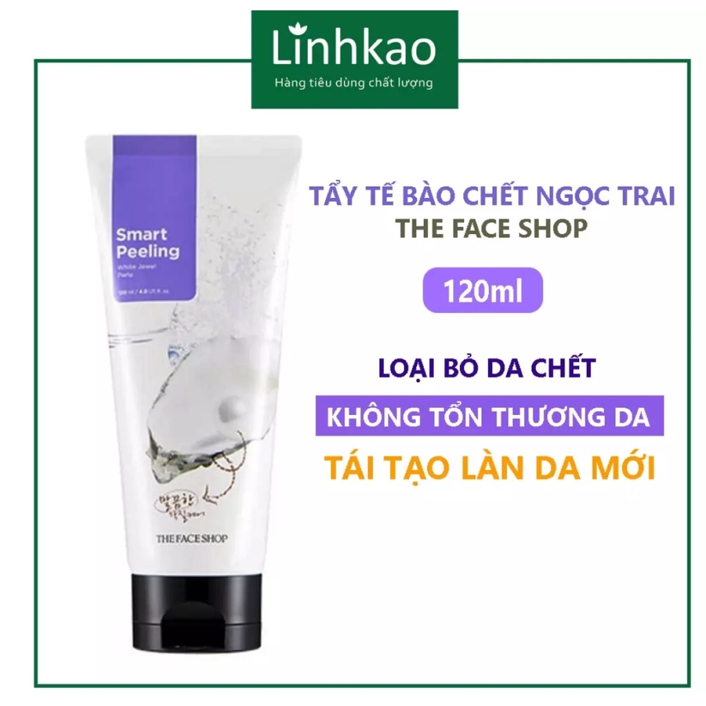 Tẩy tế bào chết ngọc trai The Face Shop 120ml