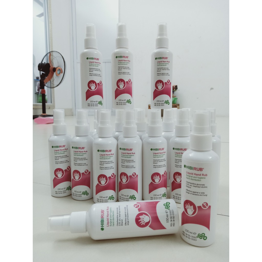 Nước rửa tay khô Hibirub 100ml có sẵn hàng | BigBuy360 - bigbuy360.vn