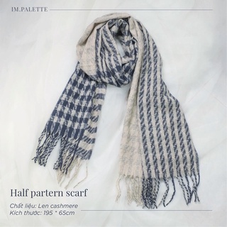 Khăn len quàng cổ Half Partern Scarf