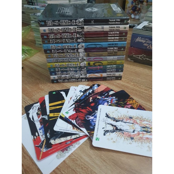 Death note Full 13q bản ĐB + Full 12 PC nhựa + phong bì T13