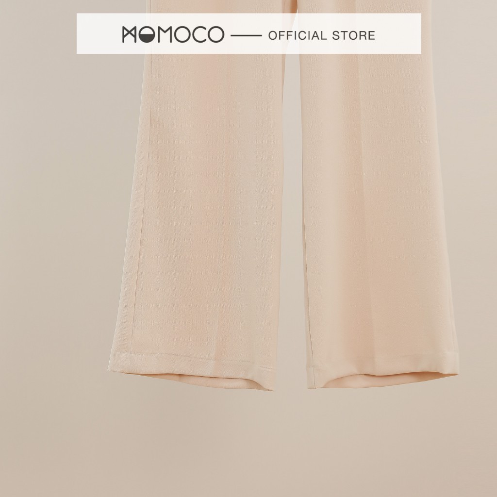 Quần Ống Loe Nữ MOMOCO ESSENTIALS Ankle Flare Pants Chất Tuýt Si Thoáng Mát Mềm Mịn - M2777