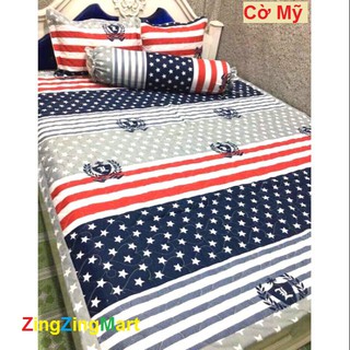 Combo 1 Bộ Ga + 2 Vỏ Gối Nằm (Nhắn Tin Chọn Mẫu)