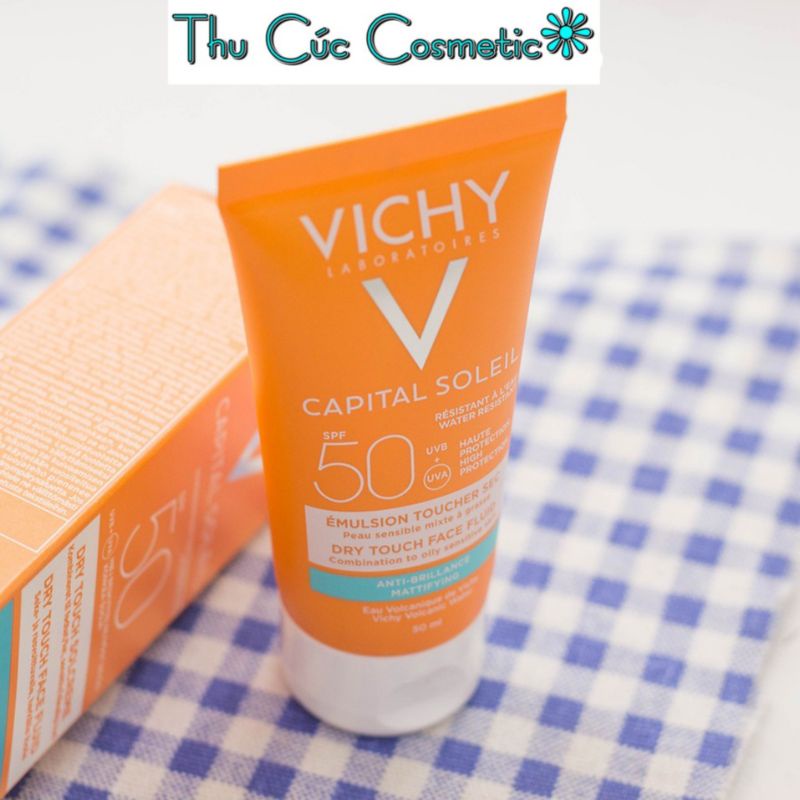 Kem Chống Nắng VICHY 50ml [HÀNG PHÁP CHÍNH HÃNG]