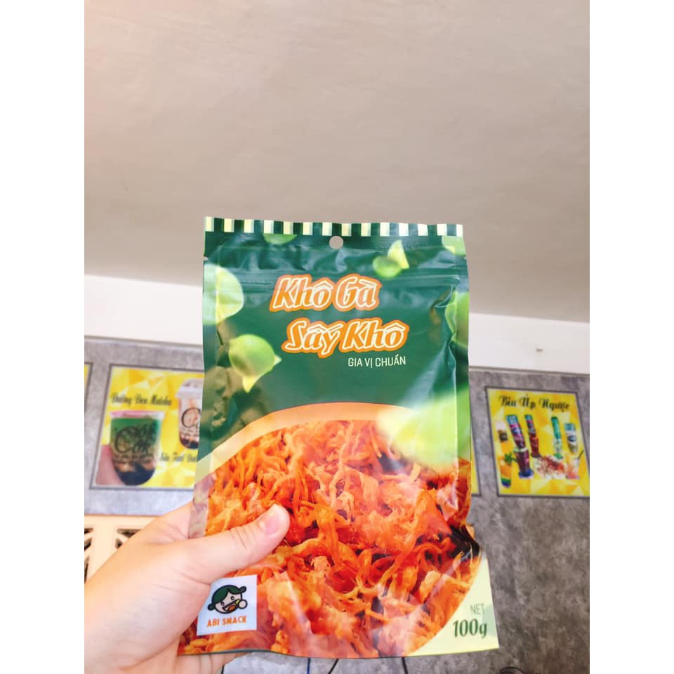 KHÔ GÀ ABI SẤY KHÔ CAY CAY SIÊU HOT MUA 2 BỊCH TẶNG 1 KHẨU TRANG | BigBuy360 - bigbuy360.vn