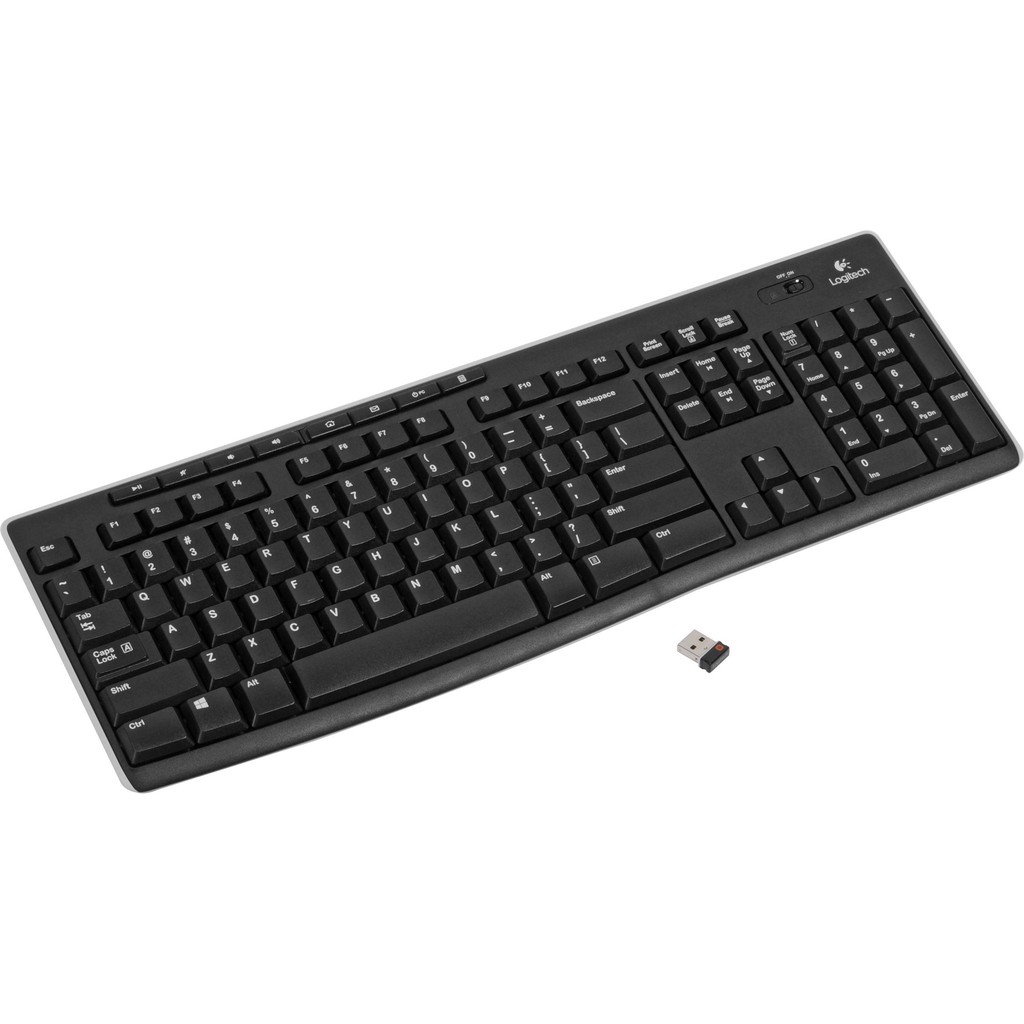 Bàn phím không dây Logitech K270 Wireless Keyboard - Bảo hành 3 năm chính hãng | BigBuy360 - bigbuy360.vn