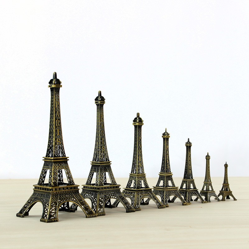 Mô hình Tháp Eiffel bằng Thép Không Gỉ size Nhỏ