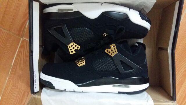 (ẢNH THẬT+VIDEO) giầy sneaker Air Jordan 4 đen vàng | BigBuy360 - bigbuy360.vn
