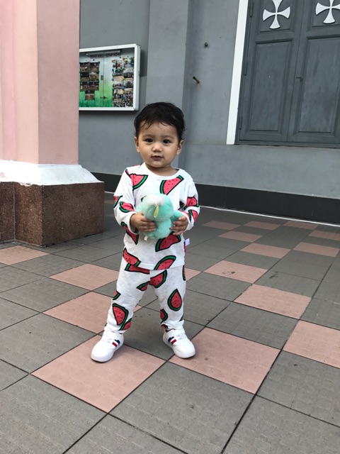 [10-18kg] SALE Bộ cotton giấy CAO CẤP tay dài thông hơi Quảng Châu xuất Nhật cho bé trai và bé gái