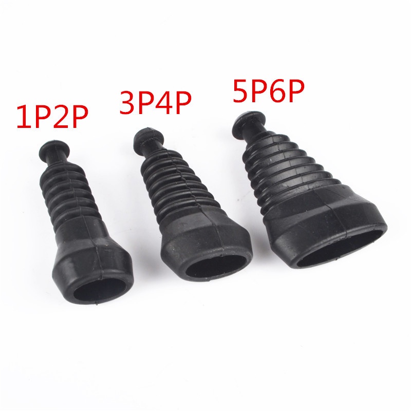 Bọc silicon chống nước chống rò rỉ điện các loại jack 1P 2P 3P 4P 5P 6P