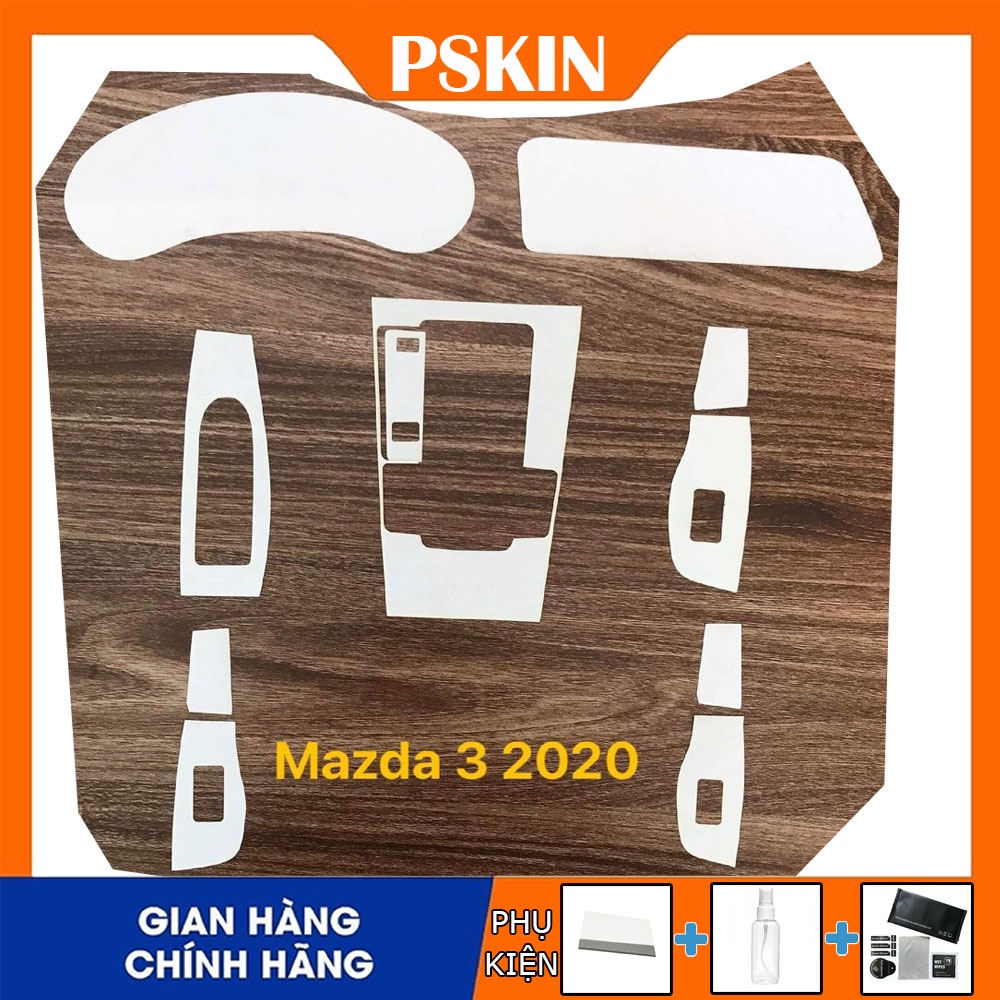 Mazda 3 2020-2022: Full bộ dán PPF màn hình và mặt bóng nội thất : chống xước, làm ẩn vết xước cũ