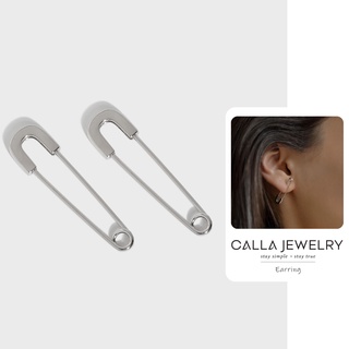 Safety Pins Earrings | Khuyên tai bông tai bạc S925 kim băng cá tính độc đáo Calla Jewelry | E072