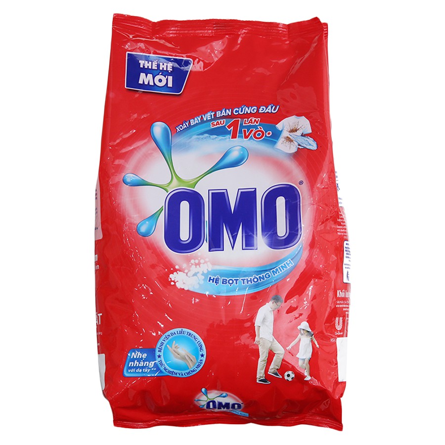 Bột giặt OMO sạch cực nhanh gói 800g - Bột giặt OMO siêu sạch