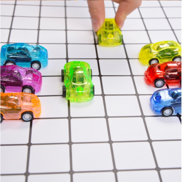 Xe Hơi Đồ Chơi Trẻ EmTrong Suốt Đẩy Trớn Mini GIÁ RẺ