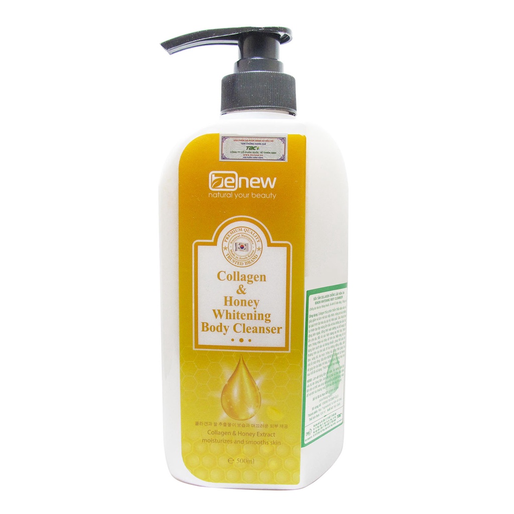 Sữa tắm chống lão hóa da Benew Whitening Body Cleanser 500ml