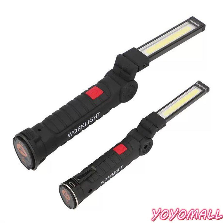 Đèn led cầm tay chiếu sáng khẩu cấp có thể gấp lại/ sạc bằng USB YOYO COB | BigBuy360 - bigbuy360.vn