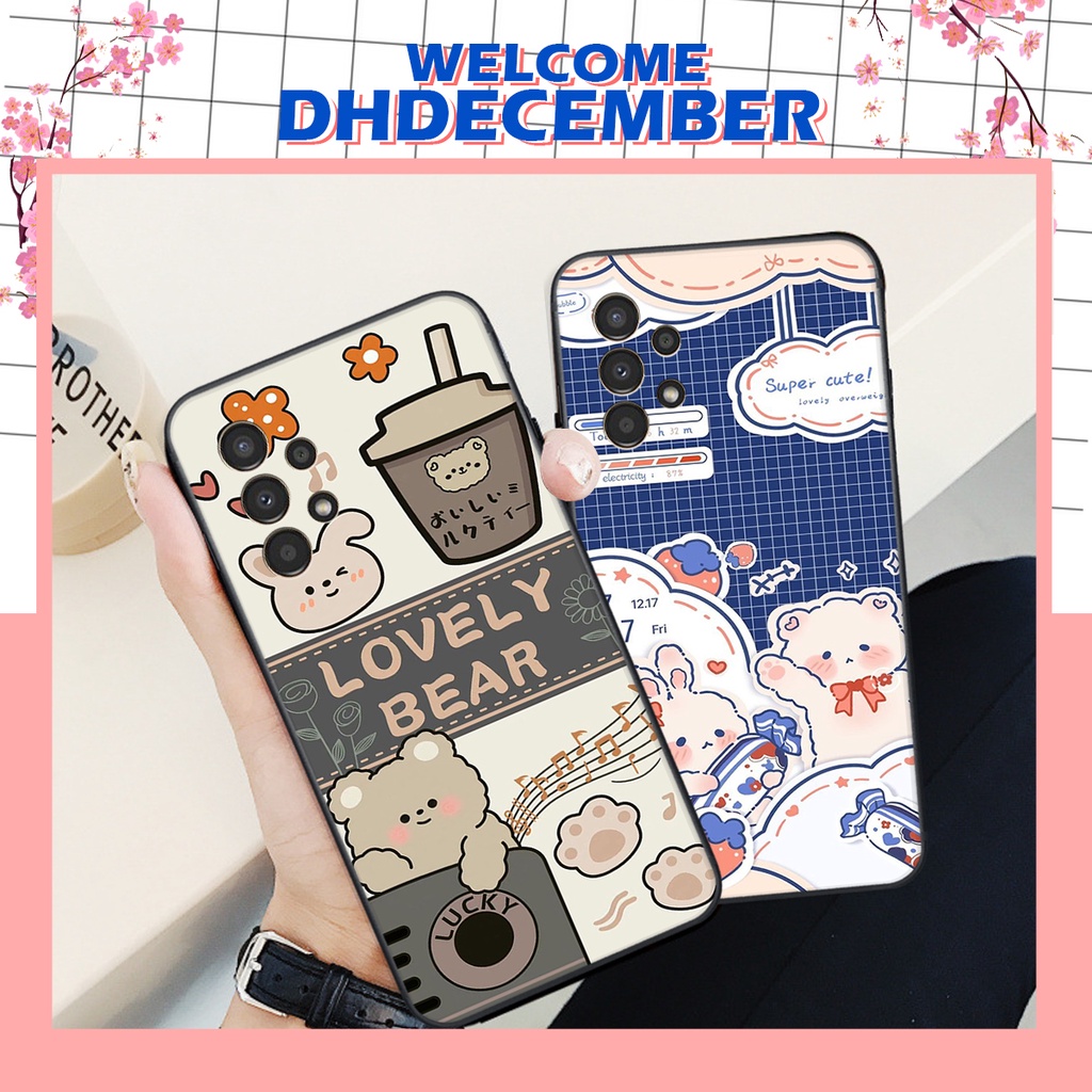 Ốp lưng Samsung Galaxy A13 4G / A23 / A33 in hình good luck happy ốp xinh viền dẻo đẹp chất