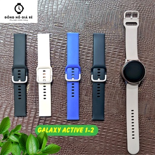Dây đồng hồ cao su chốt thông minh size 20 và 22 cho đồng hồ thông minh và truyền thống - CT03 [21]