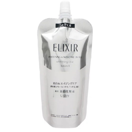 Nước hoa hồng trắng da, chống lão hóa Shiseido Elixir Whitening Clear Lotion 150ml -