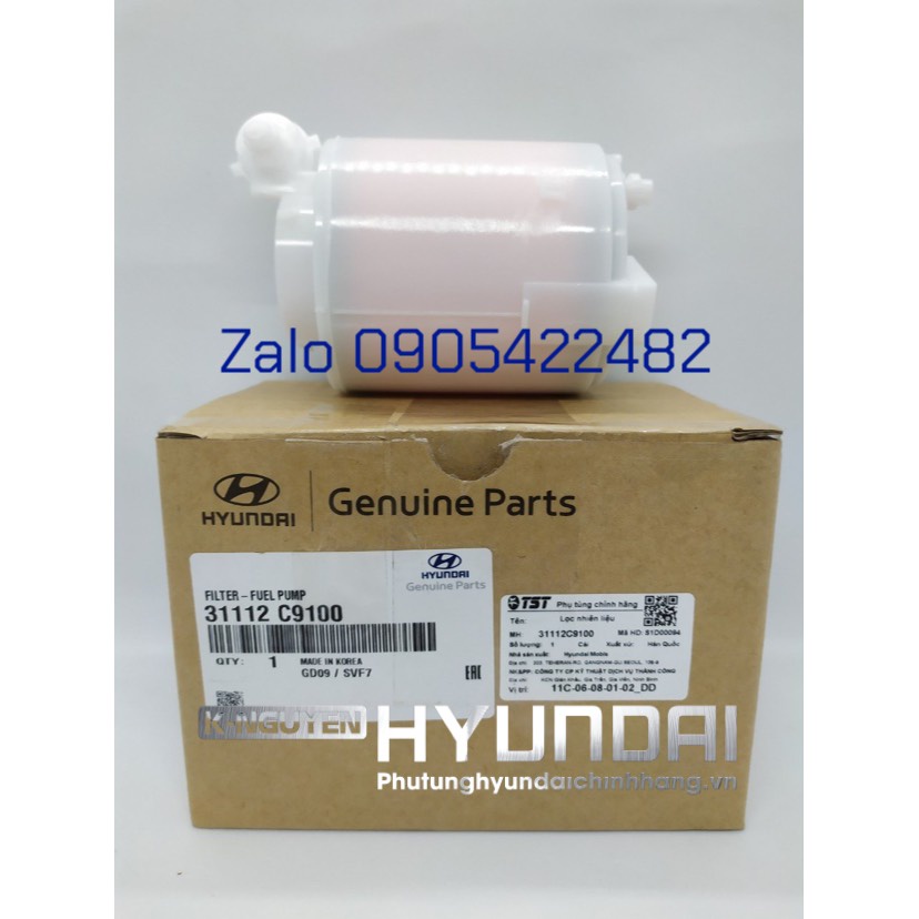 Lọc xăng Hyundai Accent,Santafe,I20 Active,Sedona máy xăng, Rio-31112C9100