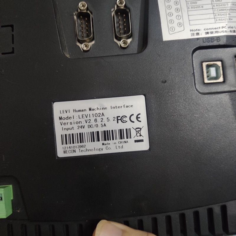 Màn hình cảm ứng HMI Wecon LEVI102A