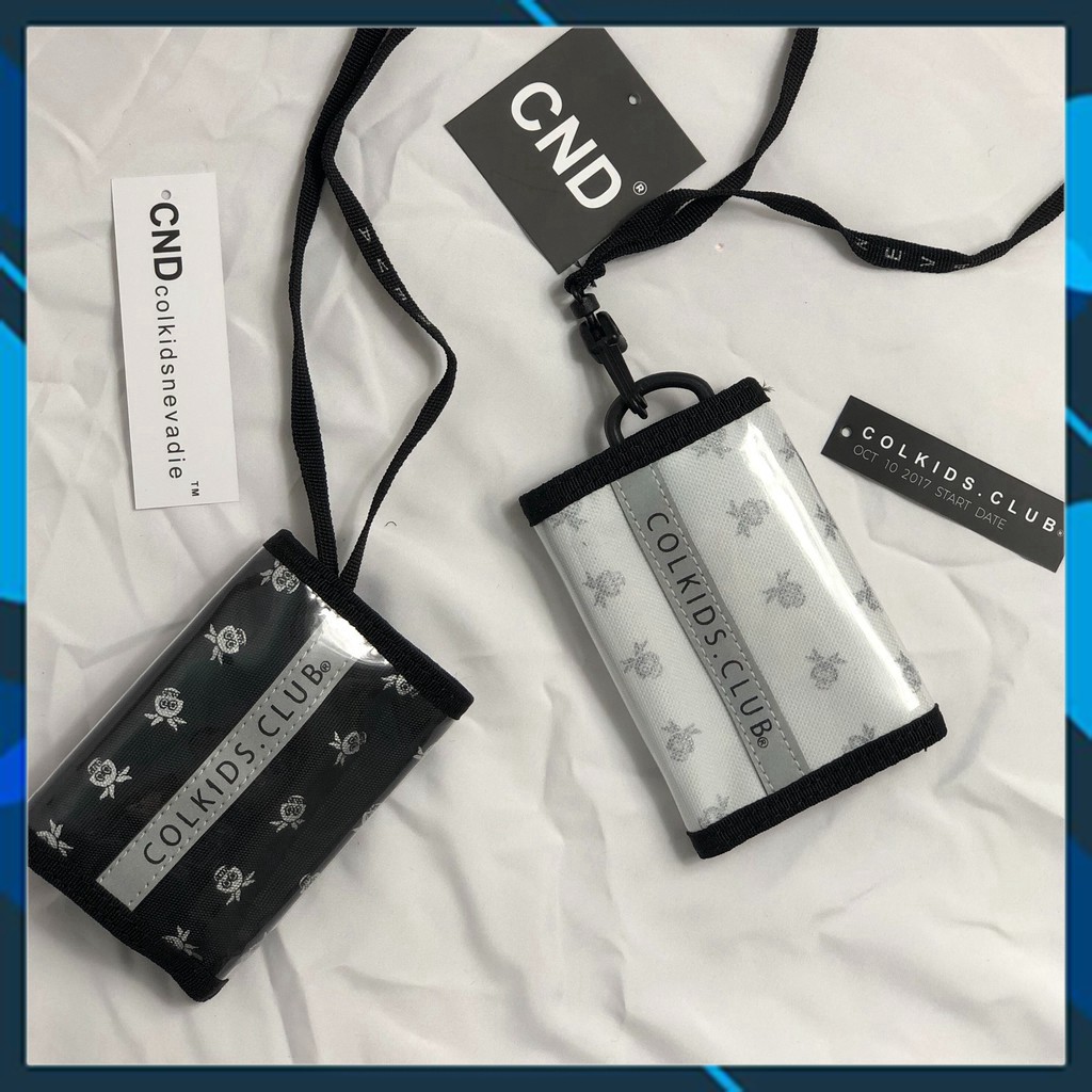 Ví Colkids Club CND Phản Quang Neva Dia wallet ngắn cầm tay