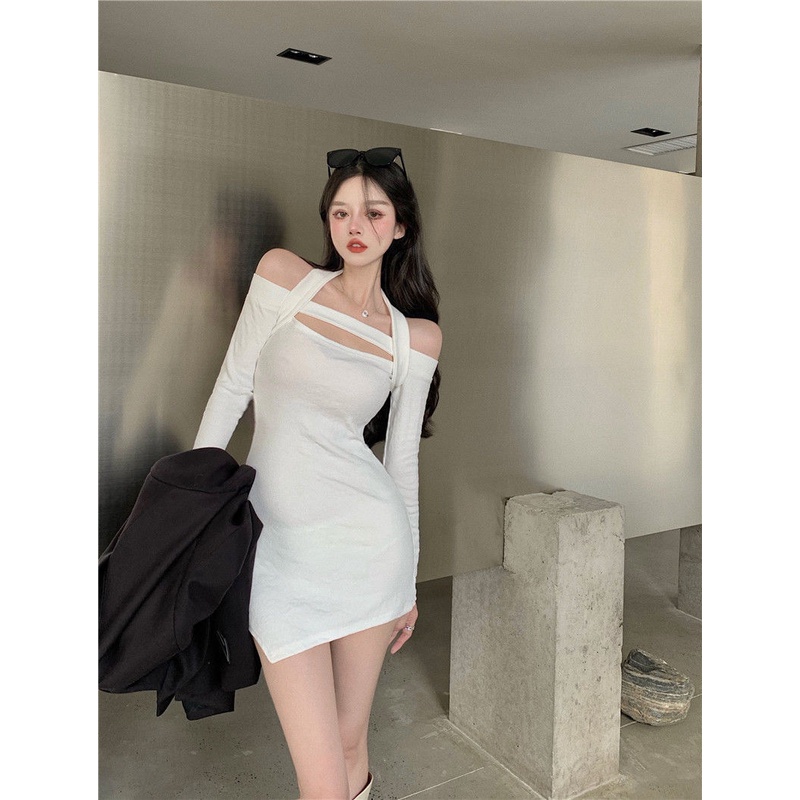 Đầm Ôm Dáng Trễ Vai Quyến Rũ Dành Cho Nữ