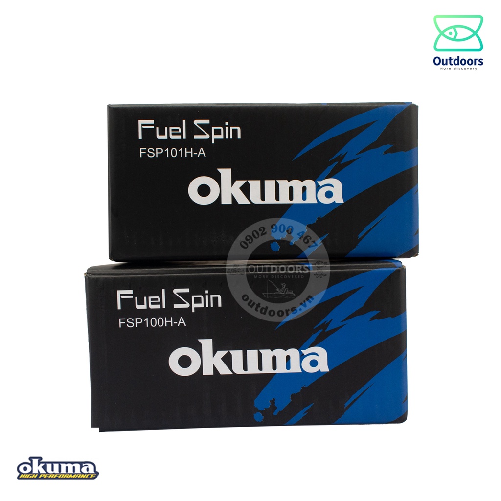 Máy câu ngang Okuma Fuel Spin FSP100H-A (tay trái và tay phải)