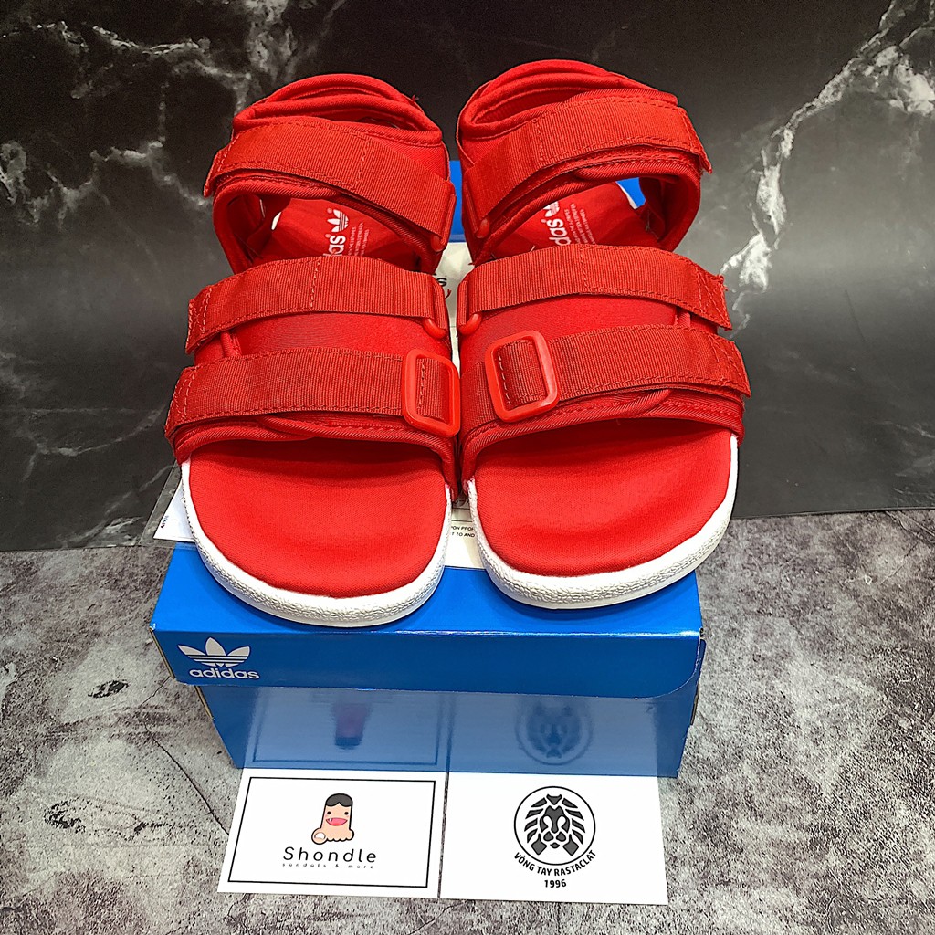  ⚡Sandal ADIDAS Adilette Red - Đỏ [ảnh thật][clip tự quay]