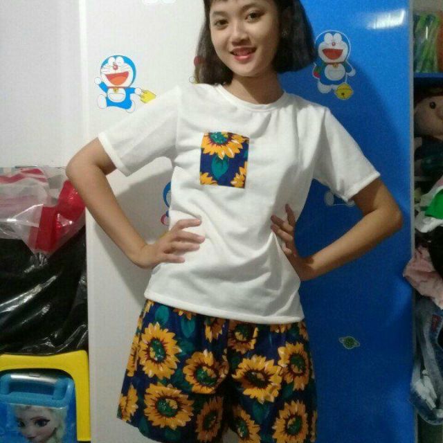 Áo phông quần hoa quả