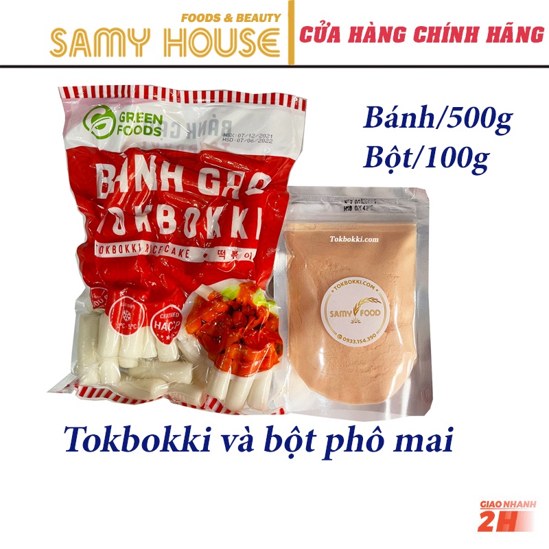 [Tokbokki.com] Bánh Gạo Tokbokki Hàn Quốc và Bột Phô Mai Tornado cực ngon.
