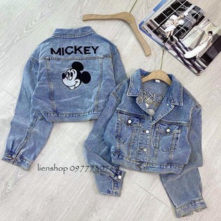 ÁO KHOÁC BÒ MICKEY BAO ĐẸP