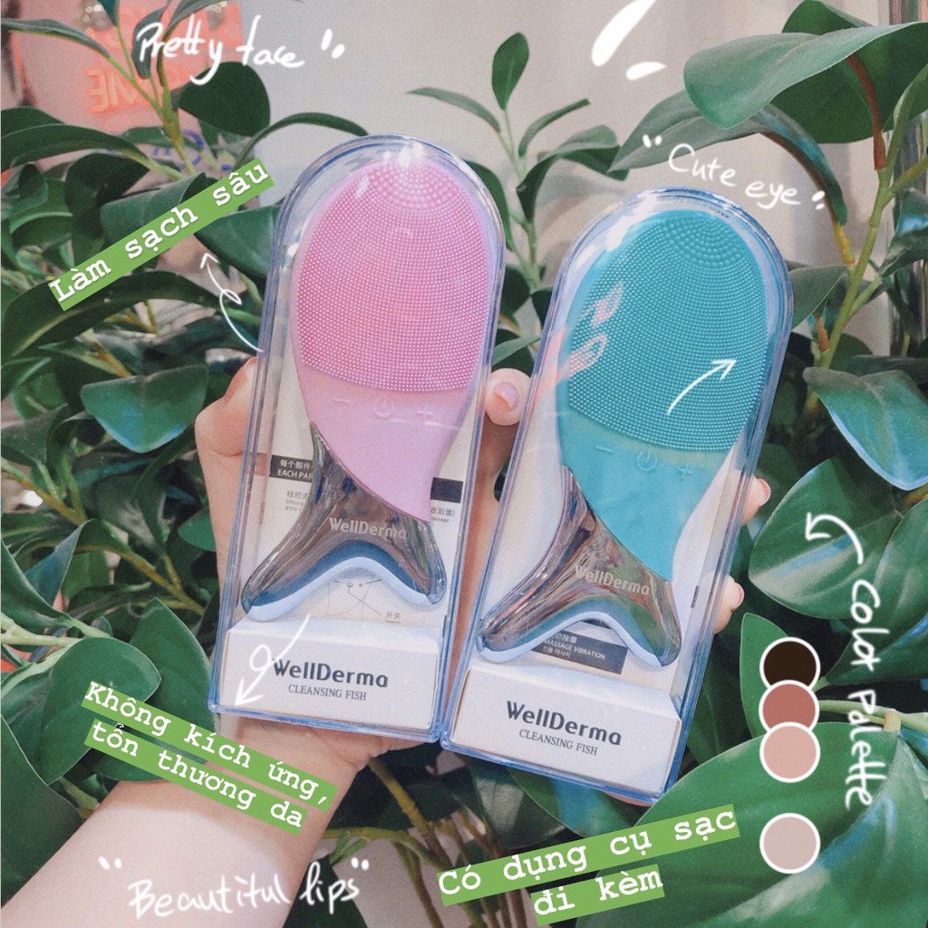 Máy Rửa Mặt Con Cá WellDerma Cleansing Fish