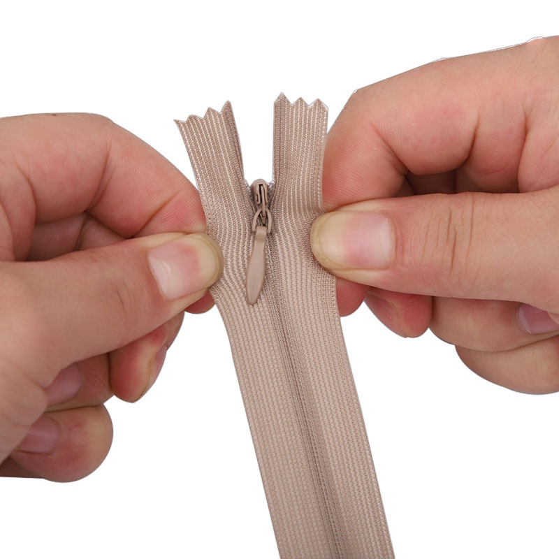 Túi 5 dây khóa kéo thiết kế ẩn vô hình nhiều màu sắc dùng cho chân váy/quần đùi