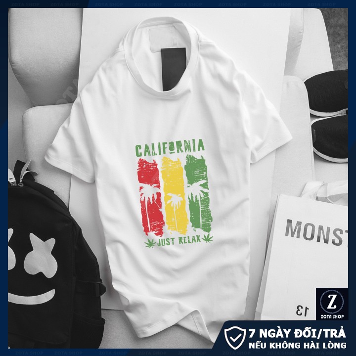 Áo thun nam ngắn tay❤️ Freeship 50k❤️ Chất mịn mát in Just Relax CZ59 | BigBuy360 - bigbuy360.vn