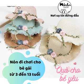 [Hàng có sẵn] Nón đi biển, nón đi du lịch cho bé gái cực xinh
