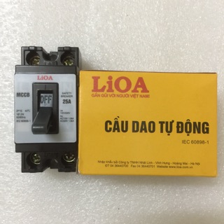 Cầu dao tự động (APTOMAT) Lioa 25A
