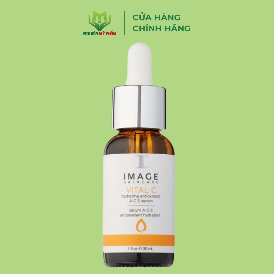 Serum chống lão hóa da Image Skincare Vital C Hydrating Antioxidant Ace làm mềm da 30ml- Mỹ Phẩm Mai Hân