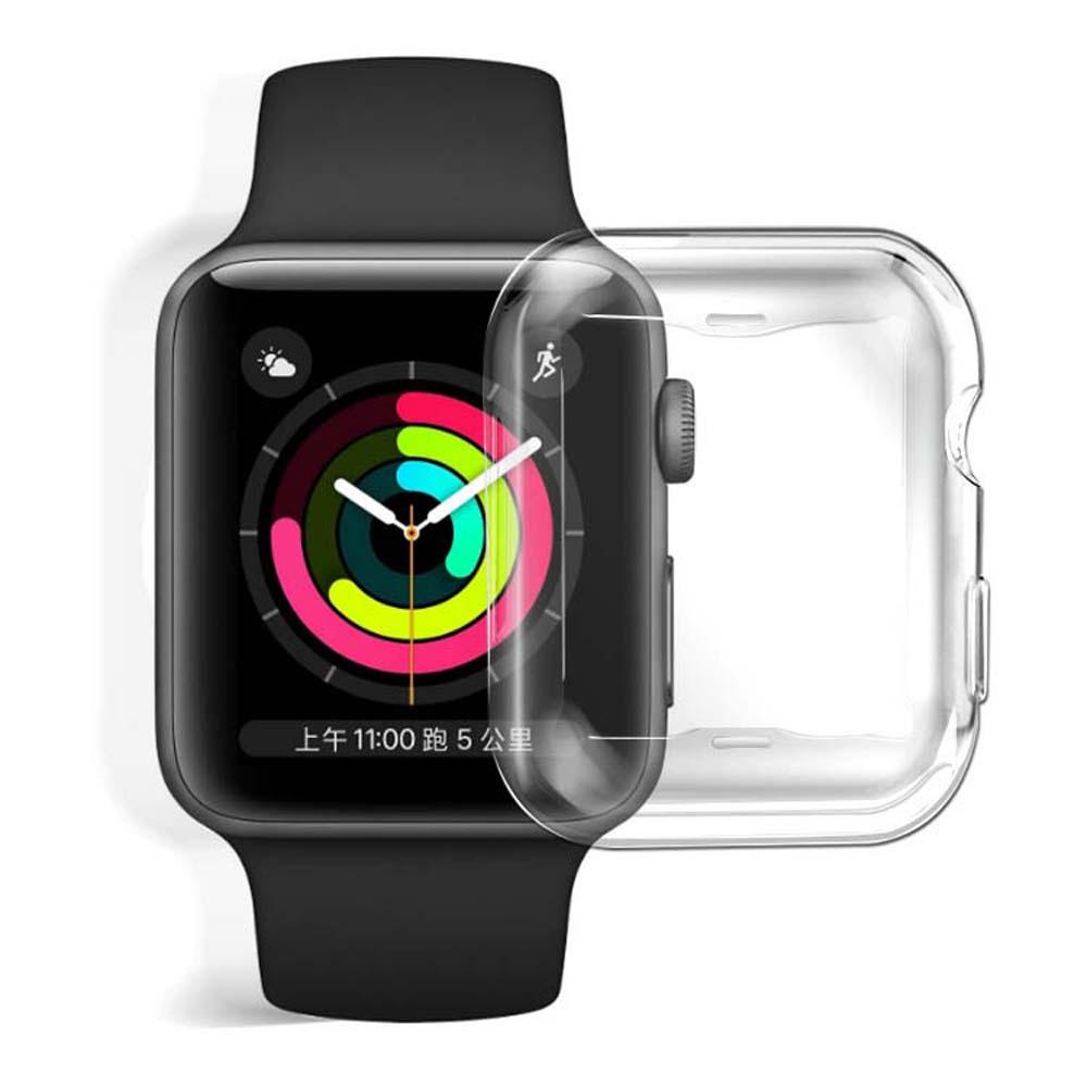 Miếng Dán Màn Hình TPU Mềm Trong Suốt Chống Trượt 38mm 42mm 40mm 44mm Bảo Vệ Cho Iwatch