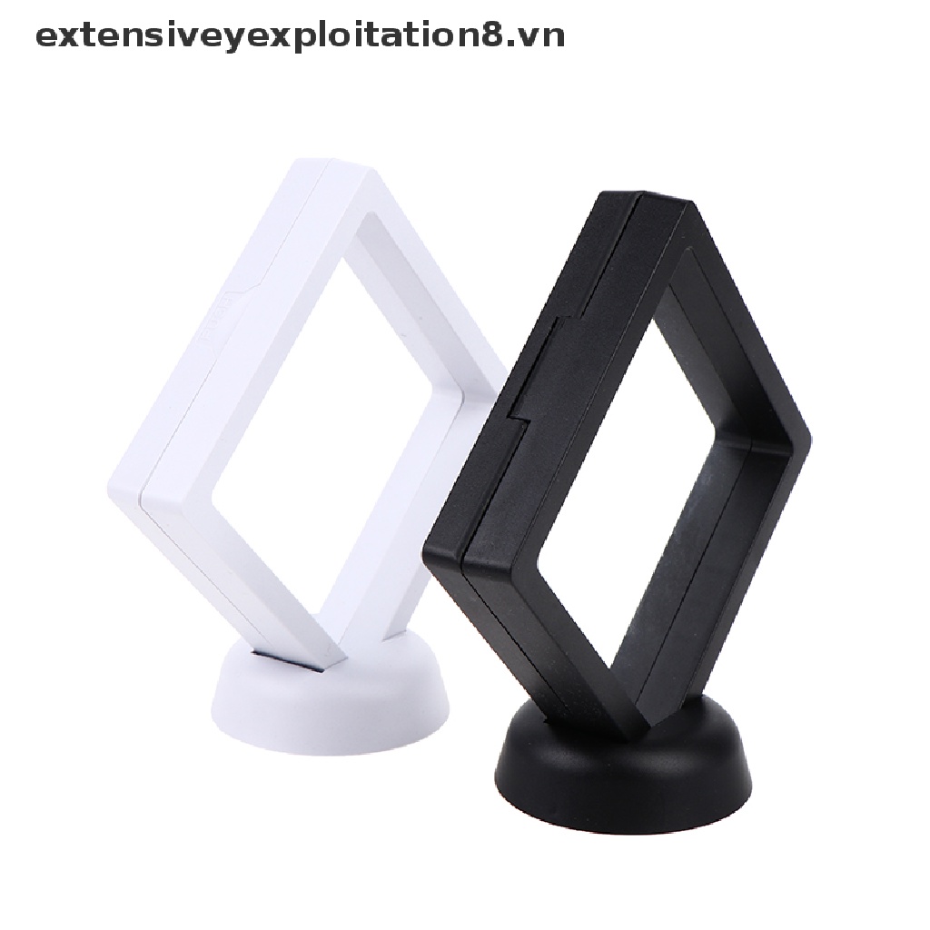 【extensive】 3D Floag Picture Frame Box Jewelry Display Stand Pendant Presentation Case 【vn】