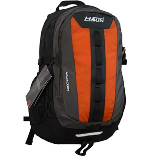 Balo du lịch HASUN HXK 001 ( Viền Vàng - Xanh - Xám - Đỏ )