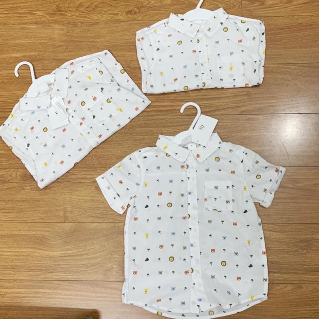 Áo sơmi Hm size 6-9m....