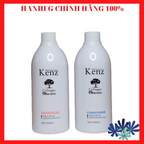 Dầu gội collagen giảm gàu ngứa, phục hồi hư tổn kenz 500ml | BigBuy360 - bigbuy360.vn