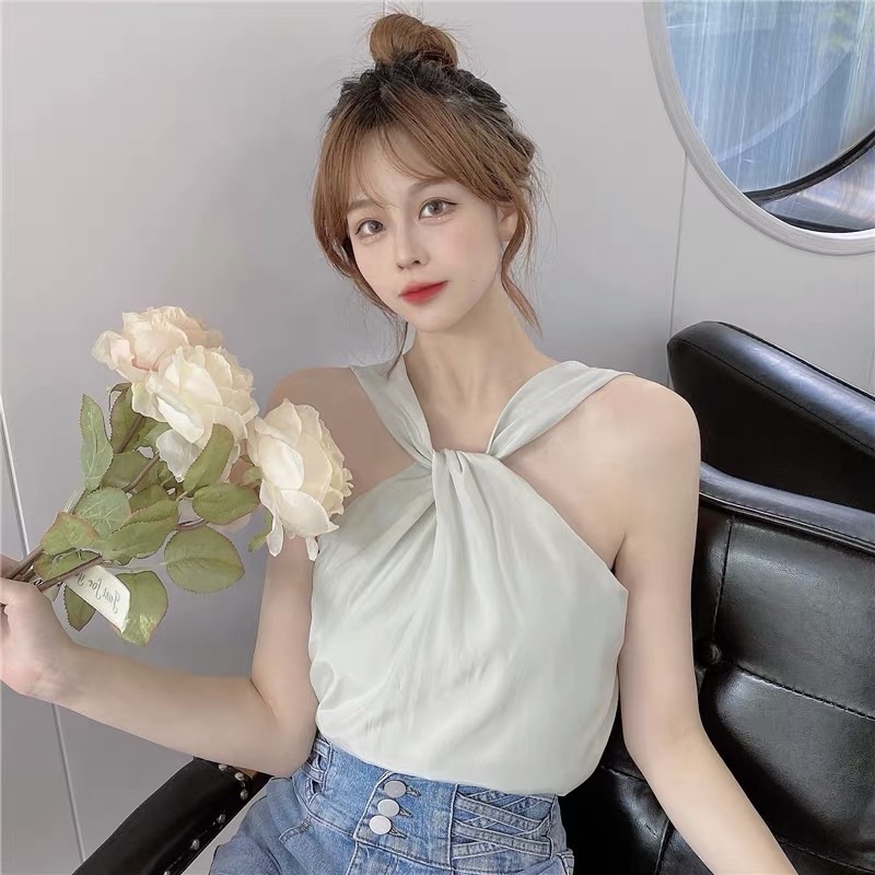 💯❤️ÁO YẾM LỤA XOẮN CHO NỮ💯❤️[MẪU MỚI  CỦA SHOP_HÀNG CHẤT LƯỢNG CHUẨN