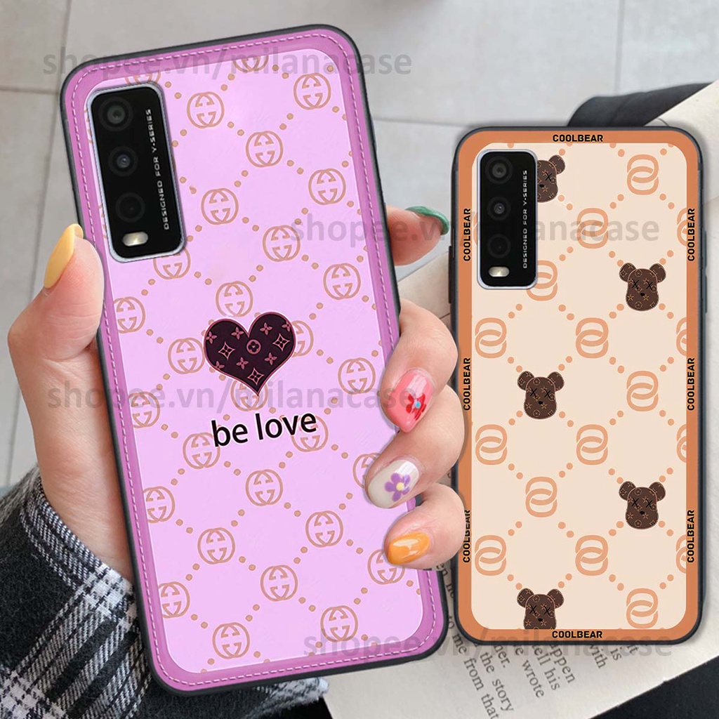 Ốp Vivo Y20 hình trái tim be love tình yêu siêu đẹp, cá tính, thời trang