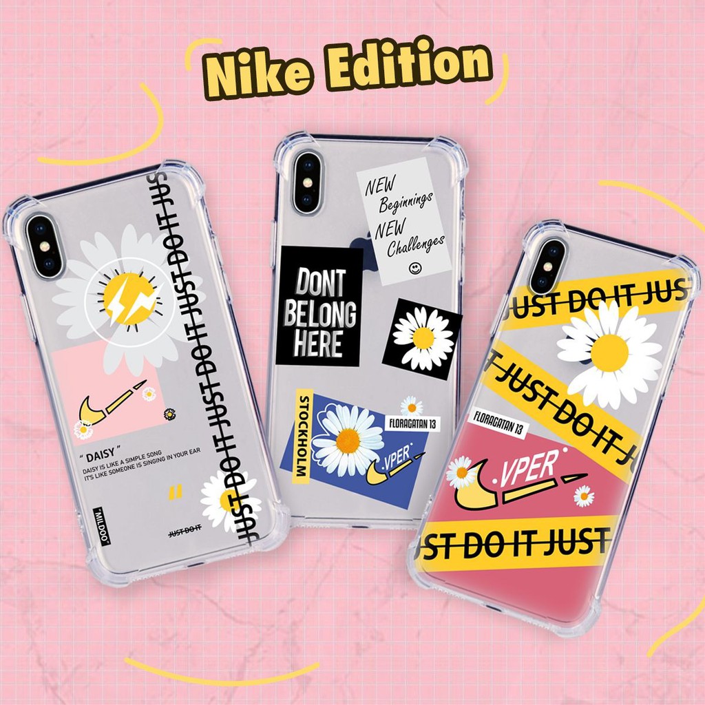 Ốp Điện Thoại Mềm Họa Tiết Nike Cho Oppo A92 A52 A31 A7s Redmi 6a 7a 8a 9a 9c A20 A30 Realme 5 7 7i 3