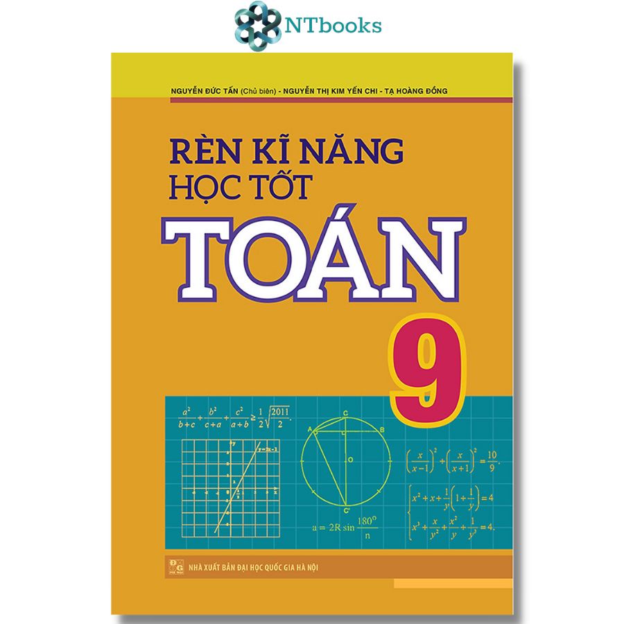 Sách - Combo Rèn Kĩ Năng Học Tốt Toán Lớp 9 + Tự Học Nâng Cao Kiến Thức Toán Lớp 9