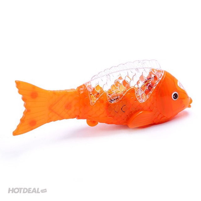 Lồng đèn cá chép có nhạc có đèn cho bé chơi trung thu