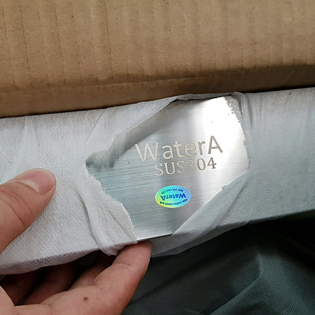 Combo Chậu Rửa Chén Bát INOX SUS 304 WaterA và Xả Chậu và Rổ Rút Đa Năng Đựng Trái Cây