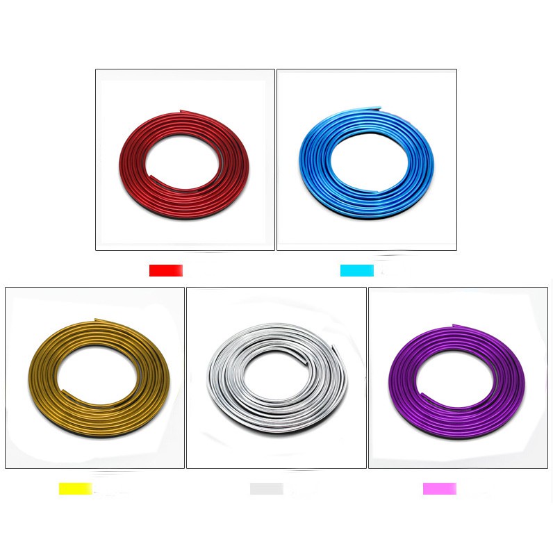 Chỉ Viền Trang Trí Nội Thất Ô Tô Cuộn 5M